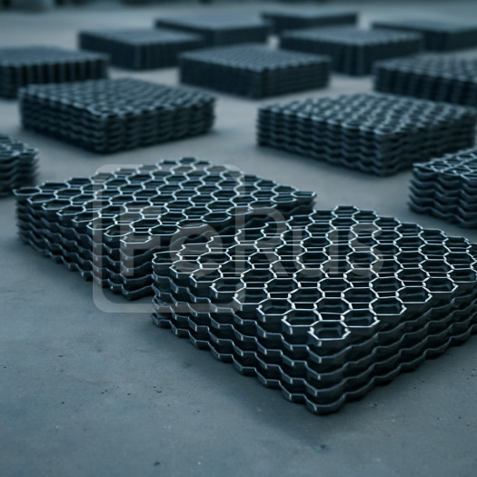 Гексагональная сетка HM-01/02 (500х1000х25х2) AISI 304