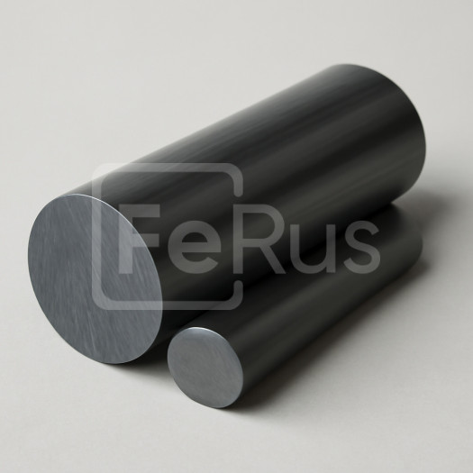 Стержень темно-серый 12х2000 мм PVC-CAW ТУ 22.21.10-011-17152852-2019