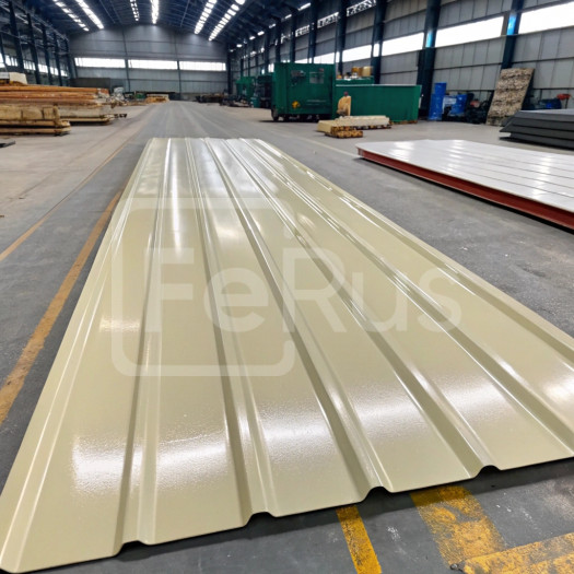 Профнастил С8 полиэстер (Zn100-180) 0,55х1150х800 мм, RAL 1035