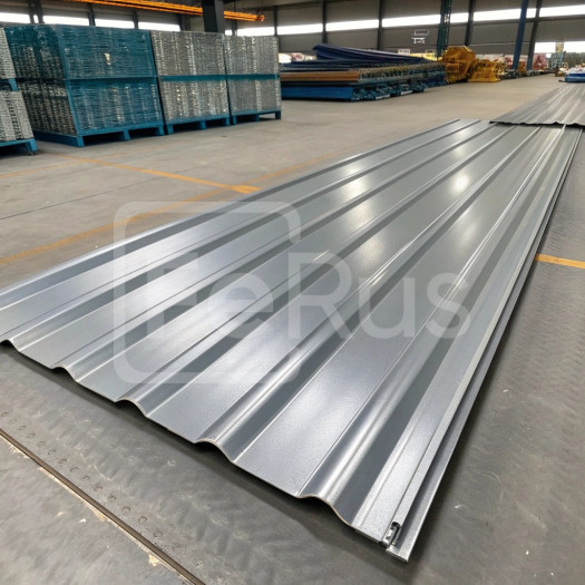 Профнастил С20 полиэстер (Zn100-180) 0,4х1100х1200 мм, RAL 7004